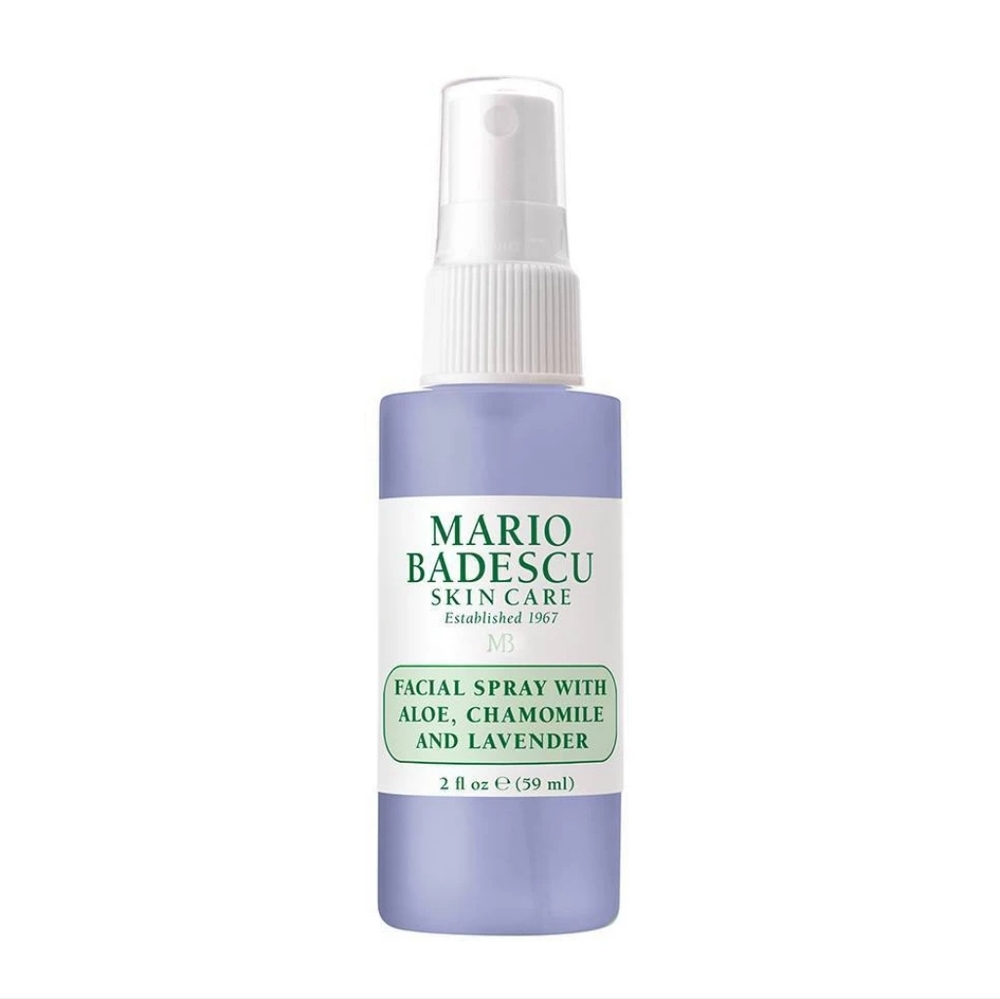 Mario Badescu Lavender Facial Spray Bottle - Light Purple & White